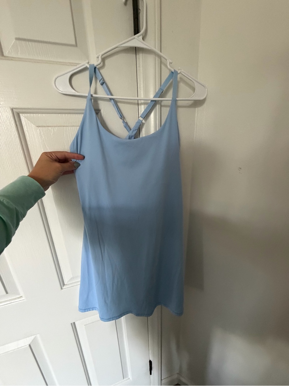 Light Blue Spaghetti-Strap Women's Camisole